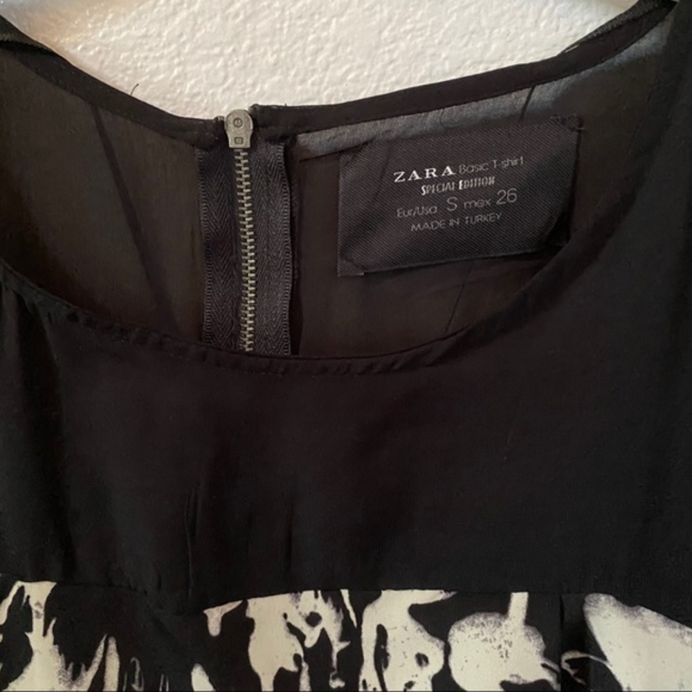 Zara Basic |Modal Mixed Top Small - image 2